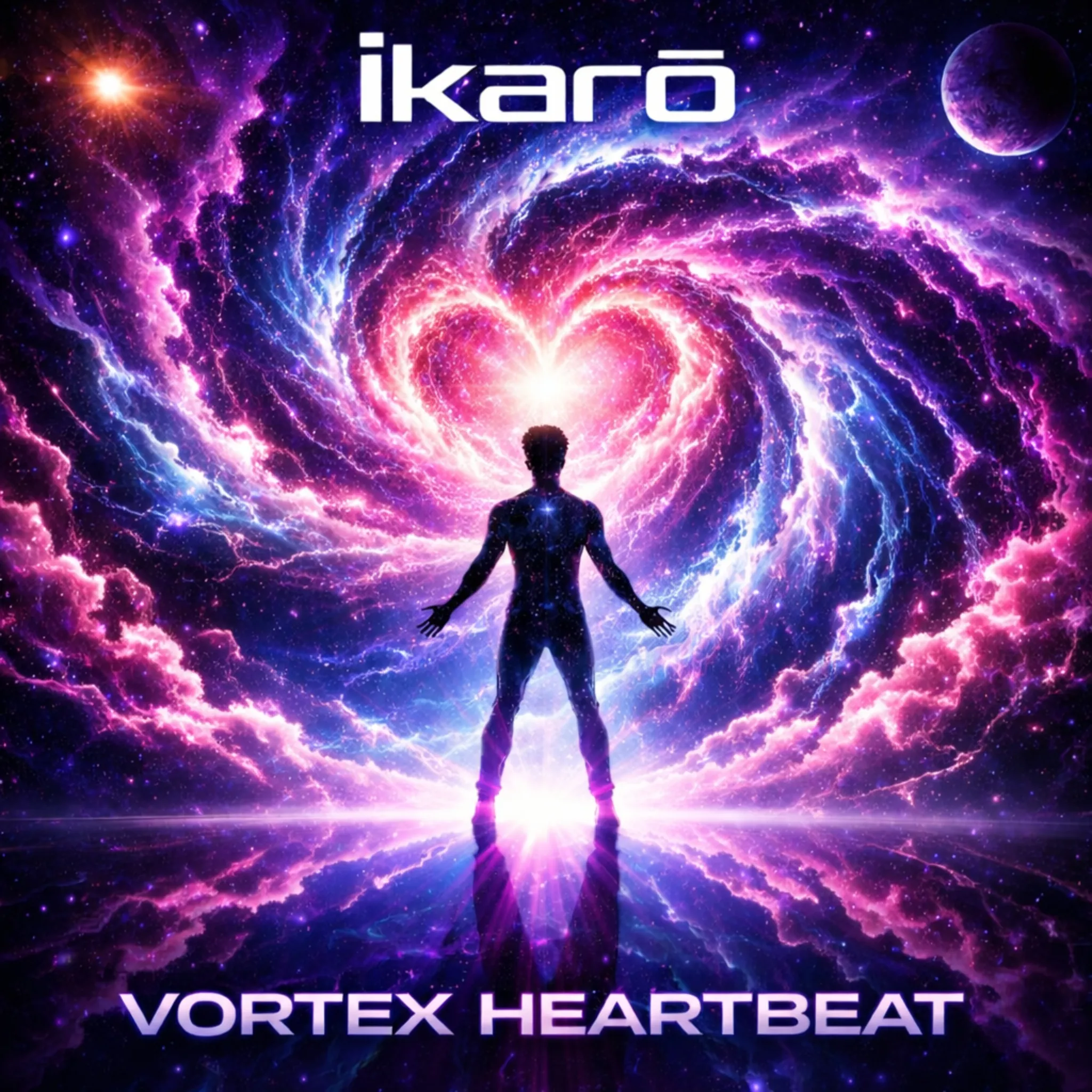 Vortex Heartbeat — single cover artwork by Ikarō